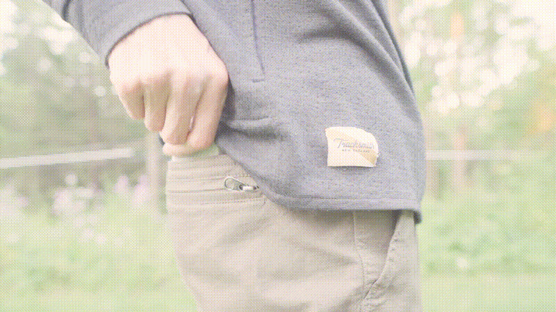 Roark Campover Cargo Hiking Pants Pockets Showcase