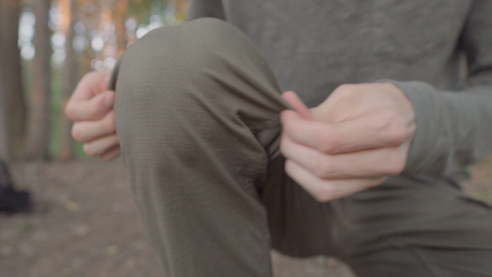 Roark Campover Cargo Hiking Pants Review Knee Tight Trail